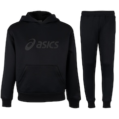 Conjunto de Agasalho Infantil ASICS com Capuz Internal Fechado - Foto 1