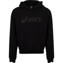 Blusa de Moletom Infantil ASICS com Capuz Canguru - Foto 1