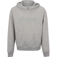 Blusa de Moletom Infantil ASICS com Capuz Canguru - Foto 1