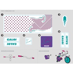 Bicicleta Infantil Aro 16 Caloi Ceci - Freios Cantilever e Tambor - Foto 11