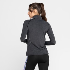Camiseta Feminina ASICS Manga Longa com Zíper - Foto 3