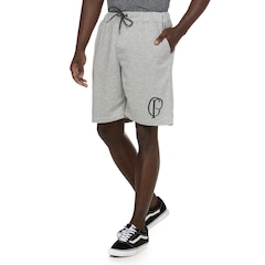 Bermuda do Corinthians Moletom Classic XPS - Masculina - Foto 4