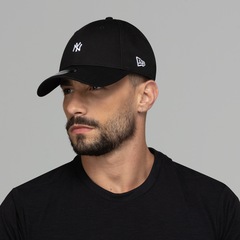 Boné Aba Curva New York Yankees MLB New Era Snapback - Adulto - Foto 2