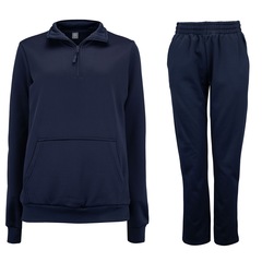 Conjunto de Agasalho Feminino Oxer Interlock Canguru - Foto 9
