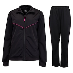 Conjunto de Agasalho Feminino Oxer com Bolso Politrico Recortes - Foto 9