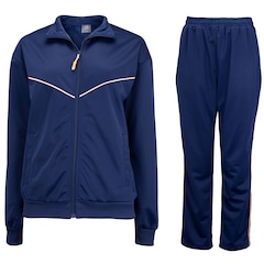 Conjunto de Agasalho Feminino Oxer com Bolso Politrico Recortes - Foto 10