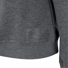 Blusa de Moletom Feminina Oxer Gola Redonda - Video 1