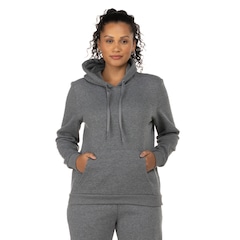 Blusa de Moletom Feminina Oxer Canguru com Capuz - Foto 2