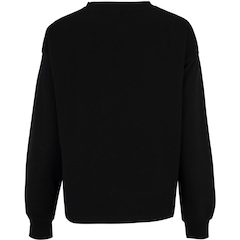 Blusa de Moletom Feminina Oxer com Recorte Texturizado na Lateral - Video 1