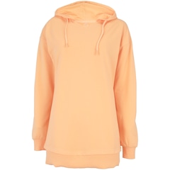 Blusa de Moletinho Feminina Oxer Alongado com Capuz - Foto 9