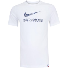 Camiseta Nike França Manga Curta Swoosh FED - Masculina - Foto 1