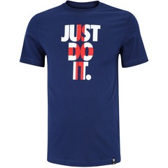 Camiseta Nike Inglaterra Manga Curta Just Do It Tee - Masculina - Foto 1