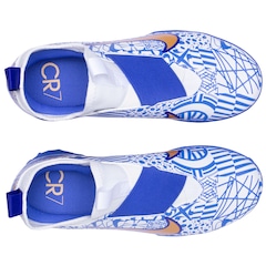 Chuteira Society Infantil Nike Zoom Vapor 15 CR7 - Foto 2