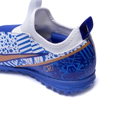 Chuteira Society Infantil Nike Zoom Vapor 15 CR7 - Foto 4