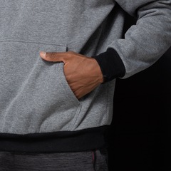 Blusão do Barcelona Masculino com Capuz Trabalhado - Foto 8