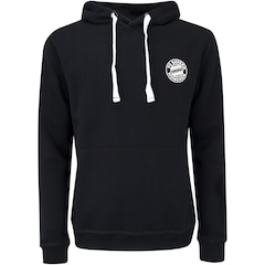 Blusa de Moletom Bayern Munique Masculino com Capuz Black - Foto 6