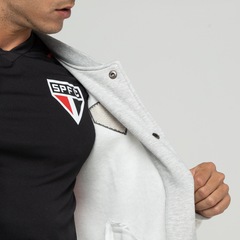 Jaqueta Bomber do São Paulo Masculina Retrô - Foto 10
