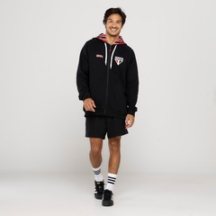 Jaqueta do São Paulo Masculina com Capuz - Foto 4