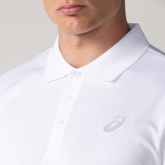 Camisa Polo ASICS Manga Curta Botões - Masculina - Foto 4
