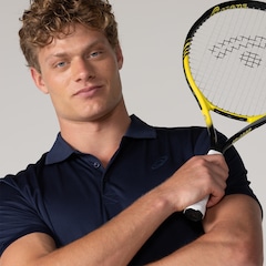 Camisa Polo ASICS Manga Curta Botões - Masculina - Foto 1