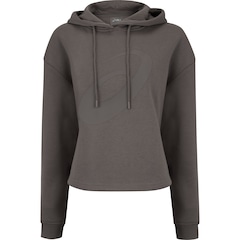 Blusa de Moletom Cropped Feminina ASICS com Capuz e Fleece - Foto 1