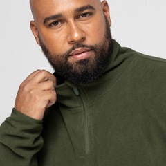 Blusão Fleece Nord Zíper - Masculino - Foto 10