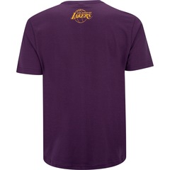 Camiseta Los Angeles Lakers NBA Estampada - Masculina - Foto 2