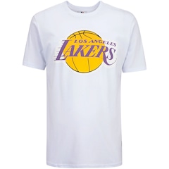 Camiseta Los Angeles Lakers NBA Estampada - Masculina - Foto 1