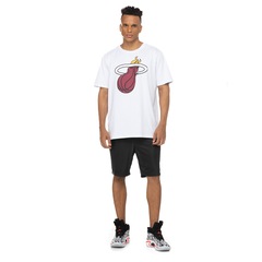 Camiseta Miami Heat NBA Estampada - Masculina - Foto 4