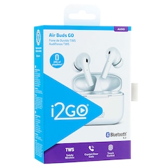 Fone de Ouvido Bluetooth I2Go Air Buds Go Sem Fio TWS - Foto 9