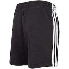 Bermuda Moletom adidas Essentials Stripes - Masculina - Foto 6