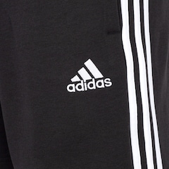 Bermuda Moletom adidas Essentials Stripes - Masculina - Video 1