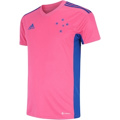 Camisa do Cruzeiro 22 Outubro Rosa adidas - Masculina - Foto 3