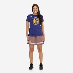 Camiseta Golden State Warriors NBA Nike Feminina - Foto 4