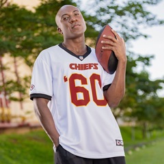 Camiseta do Kansas City Chiefs NFL New Era Unissex Jersey Core - Foto 10