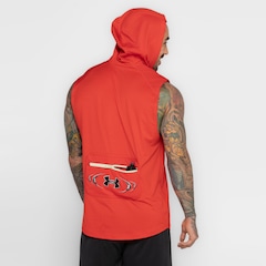 Camiseta Regata Masculina Under Armour com Capuz Mesh Sport SL - Foto 6