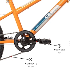 Bicicleta Infantil Aro 20 Caloi Snap - Freio V-Brake - Foto 7