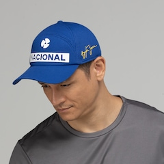 Boné Aba Curva Ayrton Senna Snapback Nacional - Adulto - Foto 4