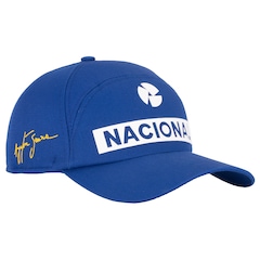 Boné Aba Curva Ayrton Senna Snapback Nacional - Adulto - Foto 8