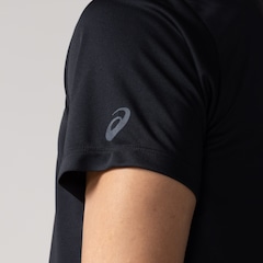 Camiseta Masculina ASICS Manga Curta Logo Ao Cmc Ct - Foto 5