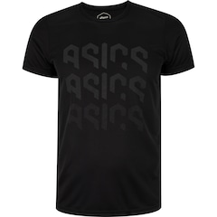 Camiseta Masculina ASICS Manga Curta Logo Ao Cmc Ct - Foto 2