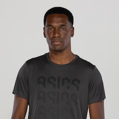 Camiseta Masculina ASICS Manga Curta Logo Ao Cmc Ct - Foto 6