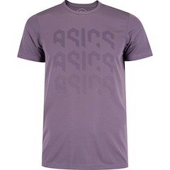 Camiseta Masculina ASICS Manga Curta Logo Ao Cmc Ct - Foto 1