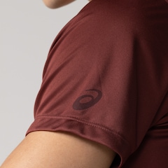 Camiseta Masculina ASICS Manga Curta Logo Ao Cmc Ct - Foto 4