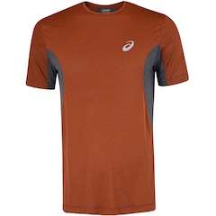 Camiseta Masculina ASICS Manga Curta Respirável Secagem Rápida Cava Tradicional - Foto 7
