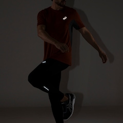 Calça Legging Masculina ASICS Compressão Power Refletivo - Foto 6
