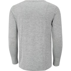 Camiseta Masculina Oxer Manga Longa Mescla Flat - Video 1