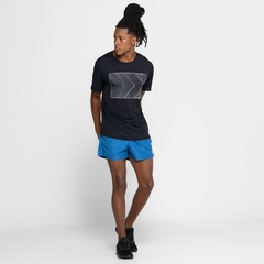 Camiseta Masculina Oxer Manga Curta Crepe Arrow - Foto 4