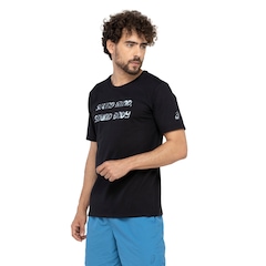 Camiseta Masculina ASICS Manga Curta Malha Dry - Foto 2