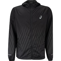 Jaqueta Corta-Vento Masculina ASICS com Capuz Ultraleve Faster - Foto 10